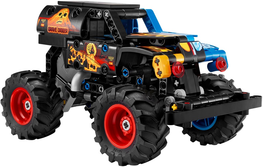 42219 Klocki Lego Technic Monster Jam Grave Digge Ogień i lód 263 elementy