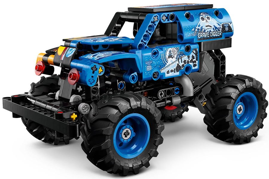 42219 Klocki Lego Technic Monster Jam Grave Digge Ogień i lód 263 elementy