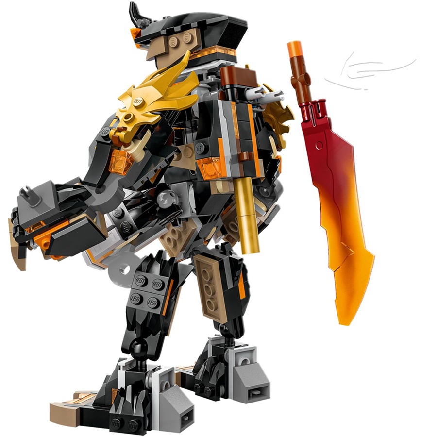 71854 Klocki Lego Ninjago Mech specjalny Cole’a Zane w smoczej zbroi 364 elementy