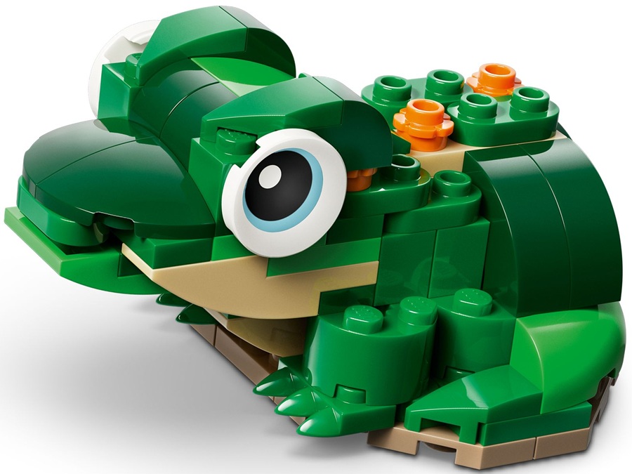 31377 Klocki Lego Creator Żółw i kwiat lilii wodnej 124 elementy 