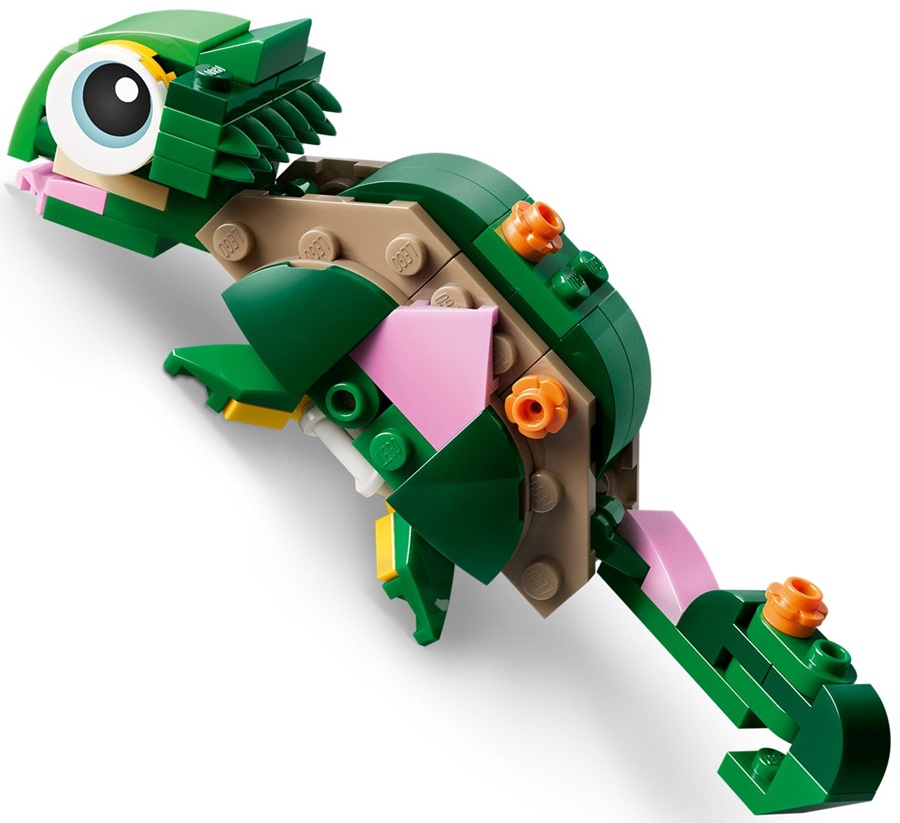 31377 Klocki Lego Creator Żółw i kwiat lilii wodnej 124 elementy 