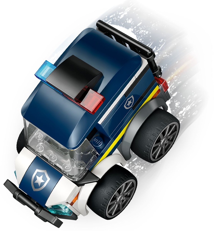 60481 Klocki Lego City Rides Pojazdy: Ciężarówka policyjna 71 elementów 