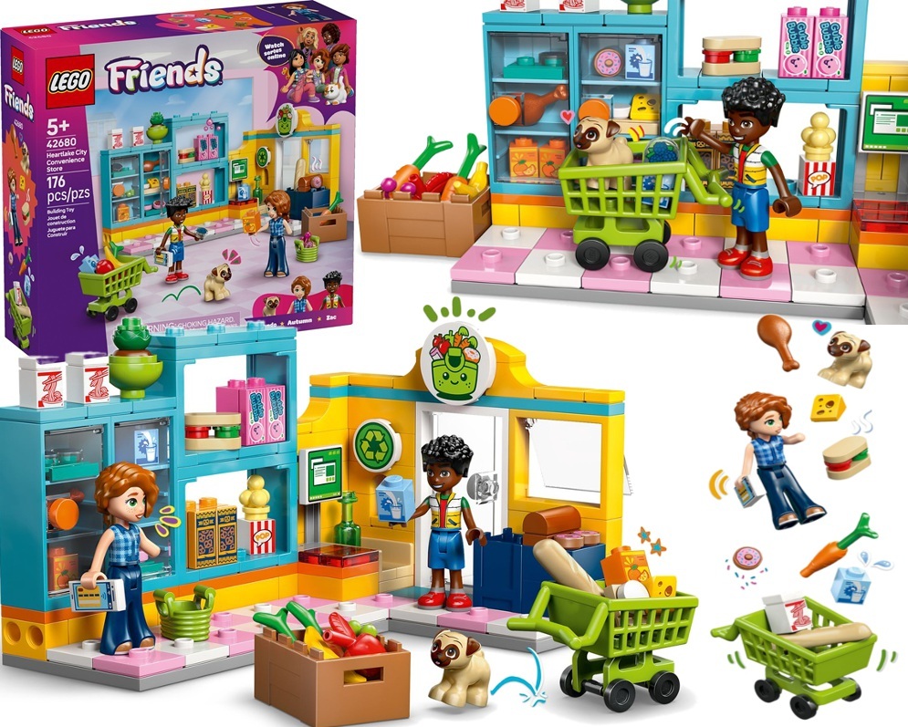 42680  Klocki Lego Friends Sklep spożywczy w mieście Heartlake 176 elementów