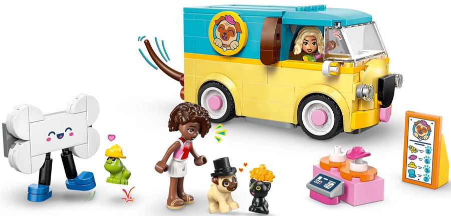 42678  Klocki Lego Friends Furgonetka z akcesoriami dla zwierząt 237 elementów