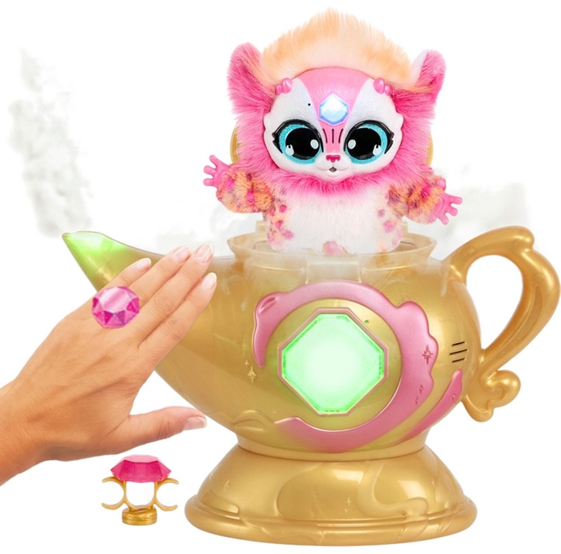 8341 Magic Mixies Magiczna Lampa Dżina zabawka interaktywna różowa