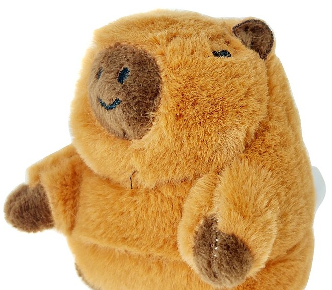 2838 Brelok Pluszowa Kapibara Maskotka do Kluczy Torebki Plecaka nakręcany ogon