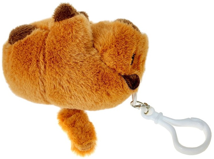 2838 Brelok Pluszowa Kapibara Maskotka do Kluczy Torebki Plecaka nakręcany ogon