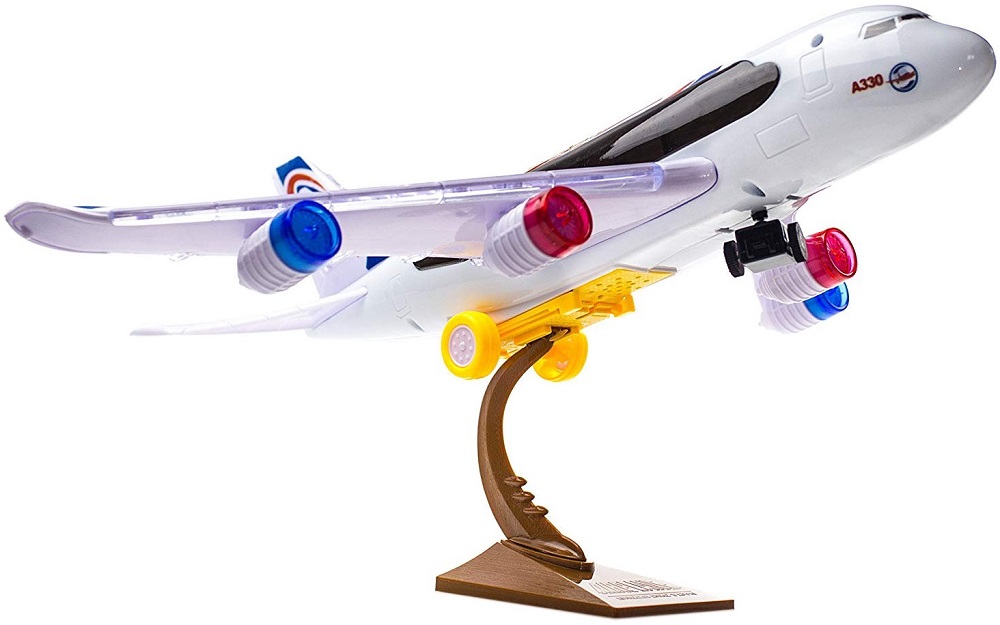 * 0576 Samolot pasażerski zabawka dźwięki muzyka światła samolocik dla dzieci