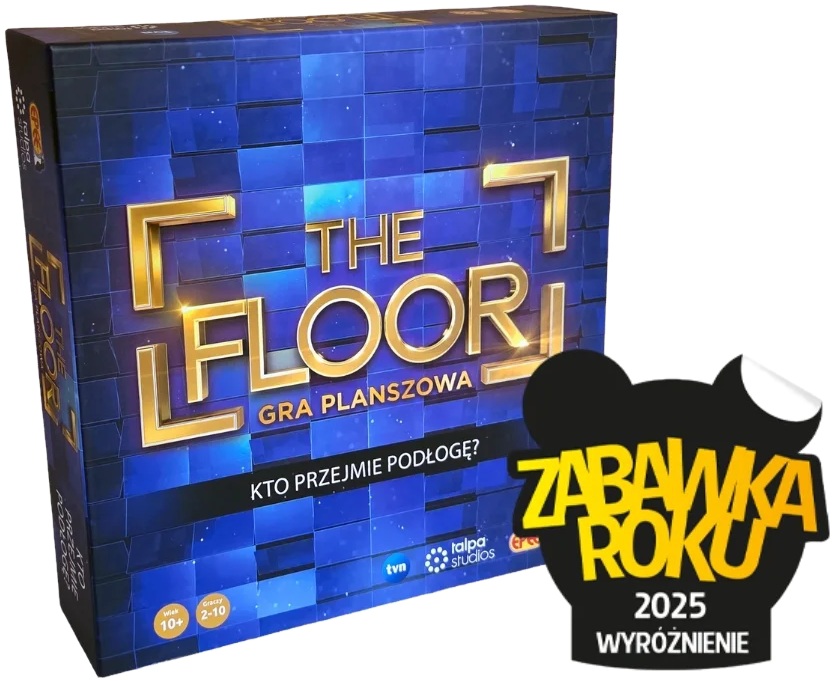 5726 The Floor Polska Quizowa gra planszowa gra familijna