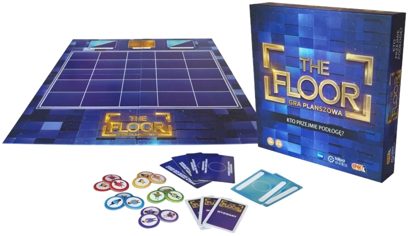 5726 The Floor Polska Quizowa gra planszowa gra familijna