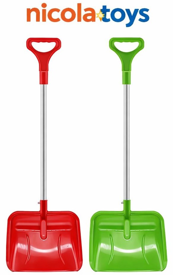 2099 Łopata szpadel do piaskownicy szypa do śniegu aluminiowy trzonek 80 x 27 cm