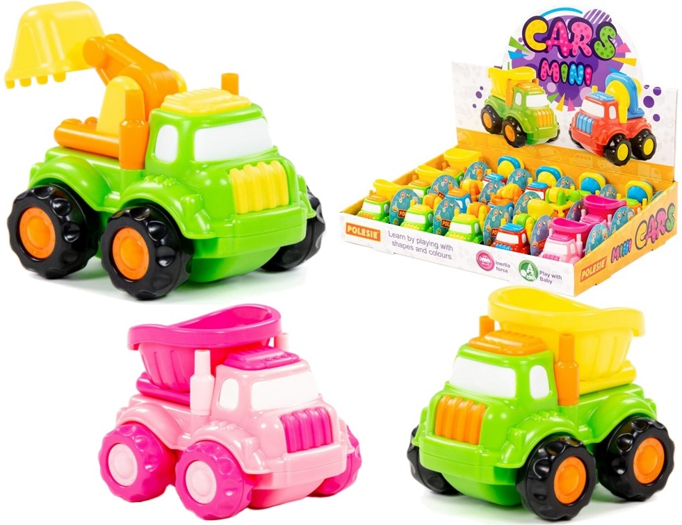 96920 Auto Dla Dzieci Mini Samochód Budowlany Zabawka Pojazd inercyjny 