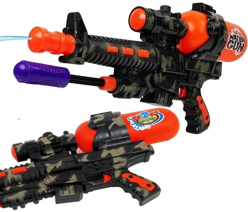 2486 Duży Karabin na Wodę Pistolet dla Dzieci Zbiornik Letnia Zabawa 