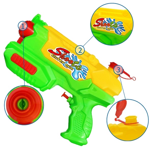9133 Pistolet na Wodę Sikawka Zabawka Dla Dzieci na Lato Śmigus-dyngus 