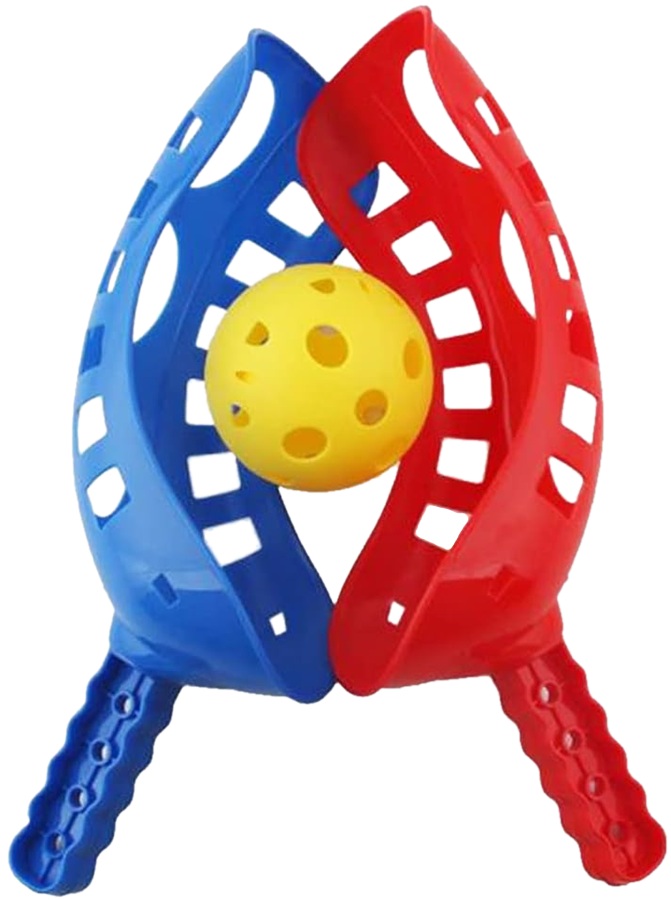 4043 Zestaw łapacz + piłka gra zręcznościowa wyrzutnia zabawka ogrodowa