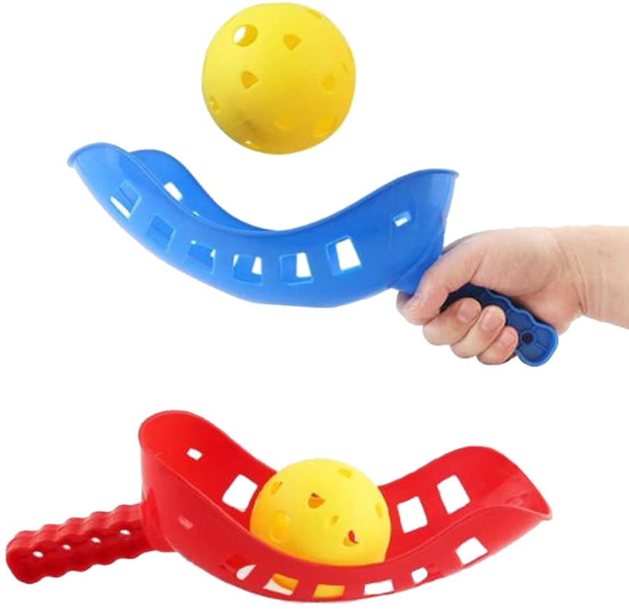 4043 Zestaw łapacz + piłka gra zręcznościowa wyrzutnia zabawka ogrodowa