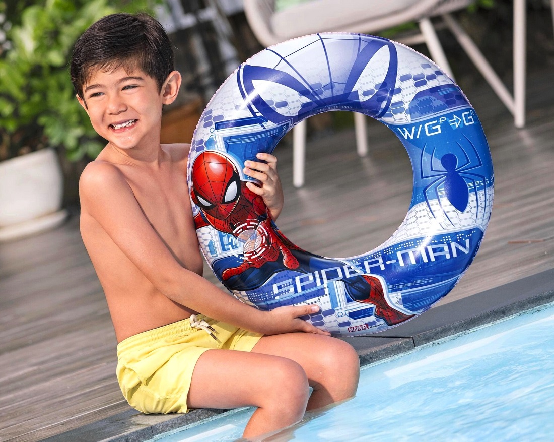 98003 Koło do pływania Spider-Man 56 cm Bestway dmuchane dla dzieci
