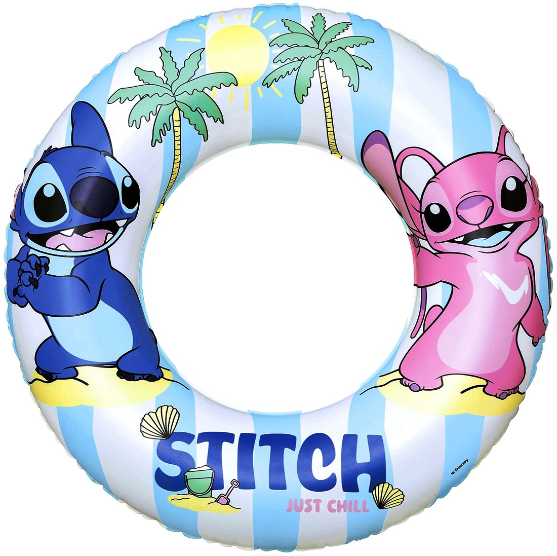 9104U Koło do pływania Stitch Disney Bestway 56 cm dla dzieci 3-6 lat 