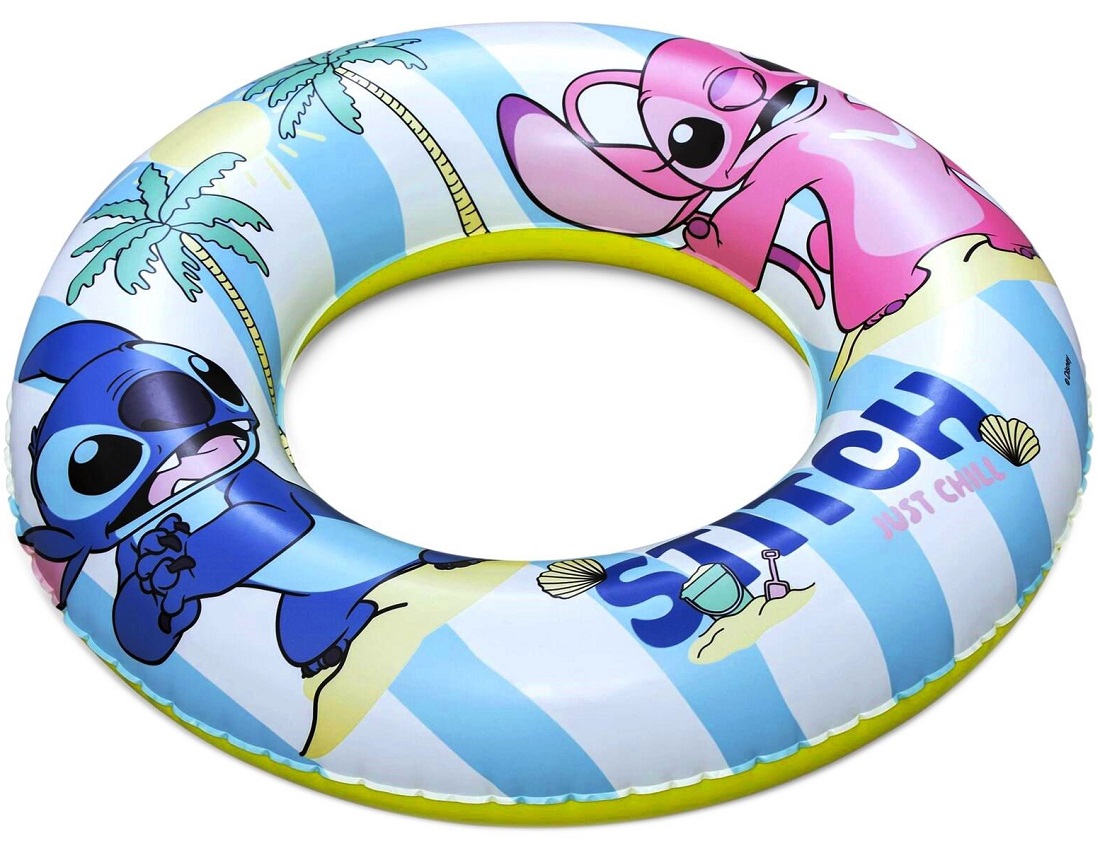 9104U Koło do pływania Stitch Disney Bestway 56 cm dla dzieci 3-6 lat 