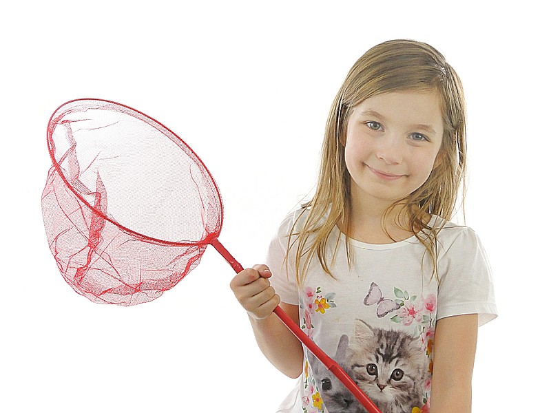 4194 SIATKA NA MOTYLE OWADY RYBY PODBIERAK ŁAPKA