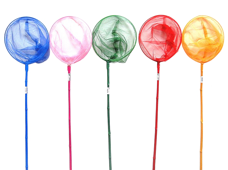 4194 SIATKA NA MOTYLE OWADY RYBY PODBIERAK ŁAPKA