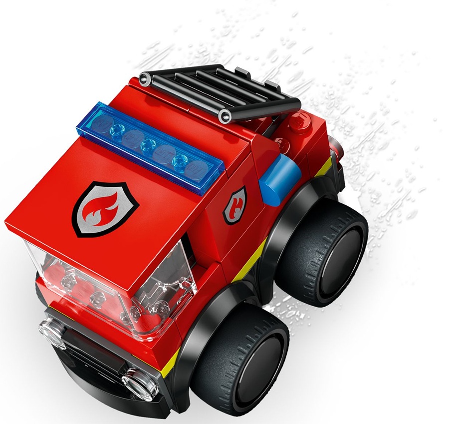 60482 Klocki Lego City Rides Pojazdy: Wóz strażacki 67 elementów 