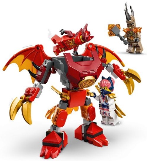 71851 Klocki Lego Ninjago Smok-mech Kaia zestaw bitewny 85 elementów