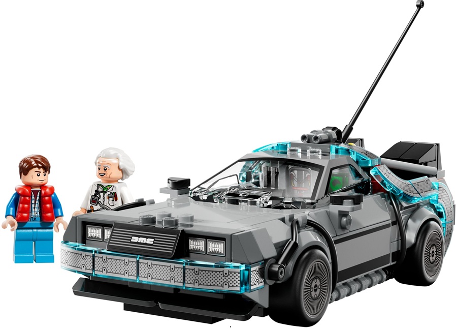 77256 Klocki Lego Speed Wehikuł czasu Powrotu do przyszłości 357 elementów 