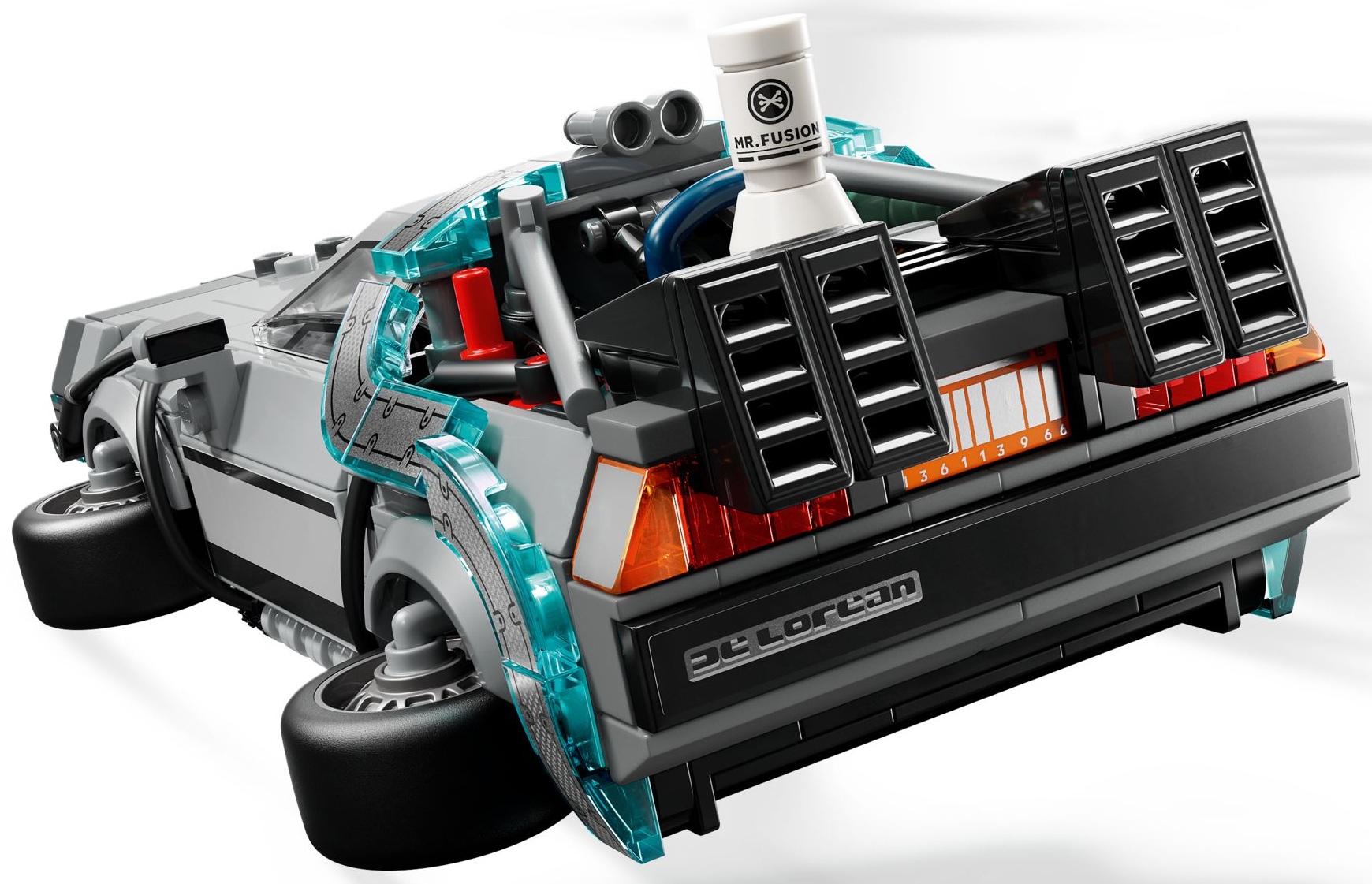 77256 Klocki Lego Speed Wehikuł czasu Powrotu do przyszłości 357 elementów 