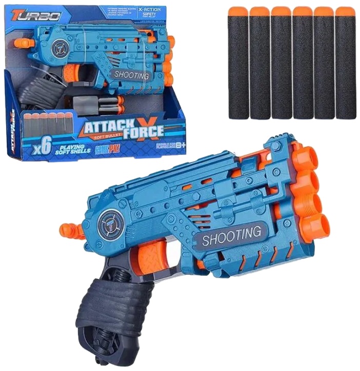 2865 Pistolet Karabin na Strzałki Piankowe Wyrzutnia Broń Zabawka