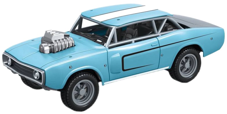 9635 Auto zabawkowe metalowe Samochód resorak duży Otwierany bagażnik 