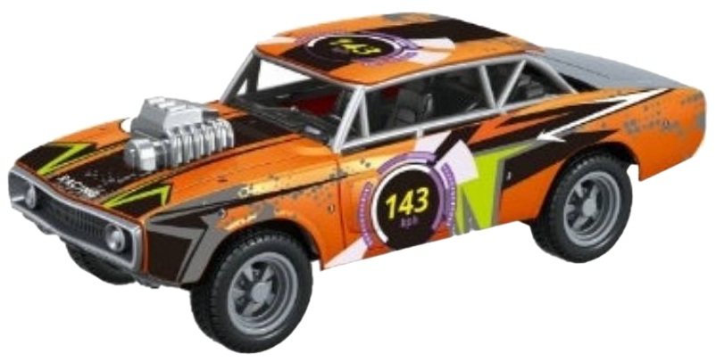 9628 Auto zabawkowe metalowe Samochód resorak duży Otwierany bagażnik 