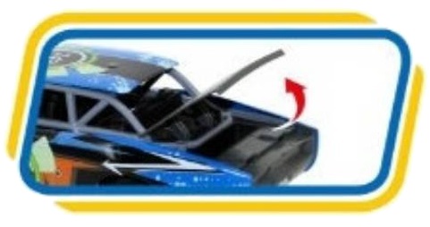 9628 Auto zabawkowe metalowe Samochód resorak duży Otwierany bagażnik 