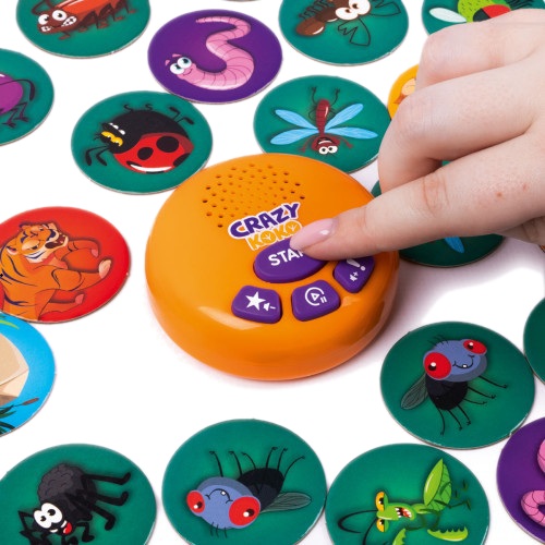 3013 Gra z modułem dźwiękowym „Chaos w dżungli” Roter Kafer 