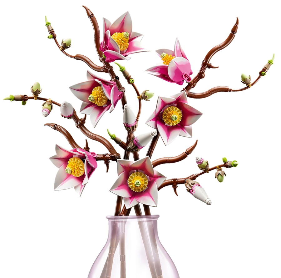 11510  Klocki Lego Botanicals Gałązki magnolii  435 elementów 
