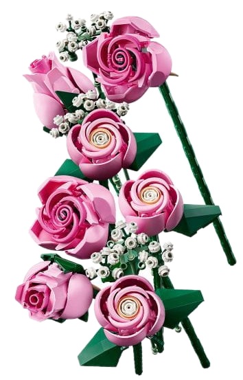 10374  Klocki Lego Botanicals Bukiet różowych róż 789 elementów 