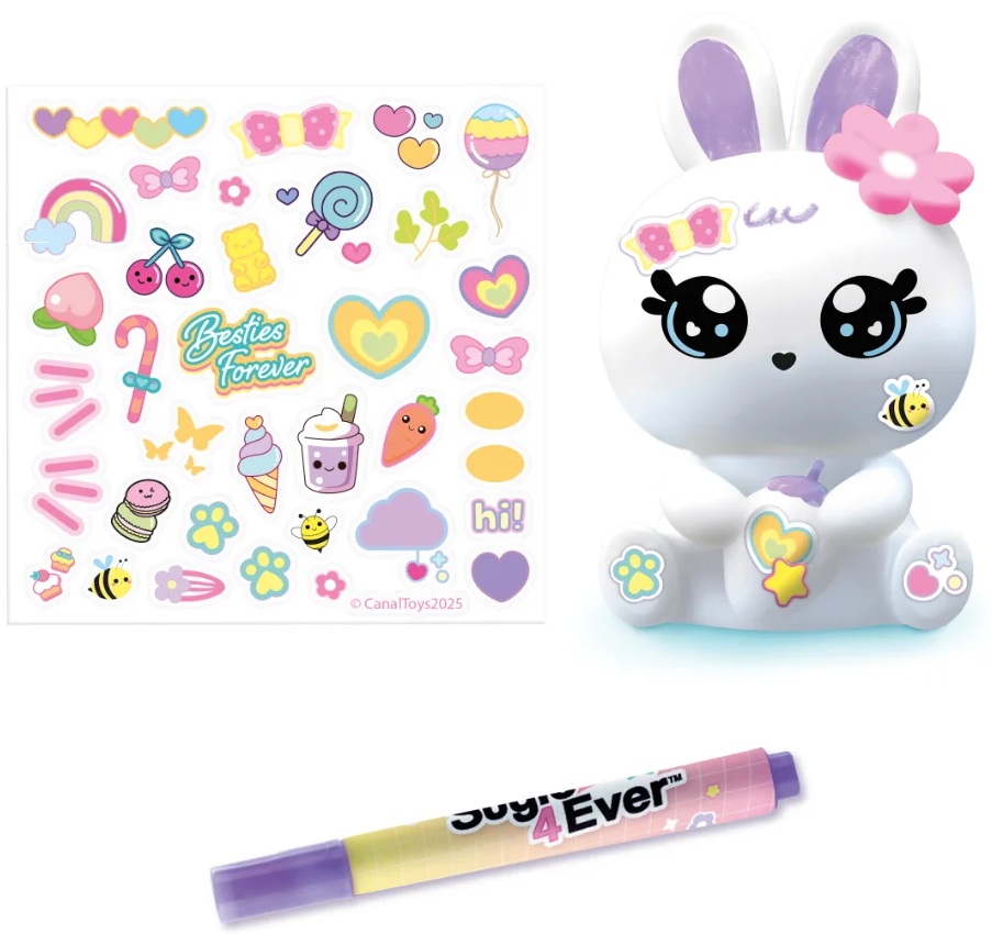 6655 Świecące Dekorożce – Zwierzaczki DIY, Króliczek z truskawką