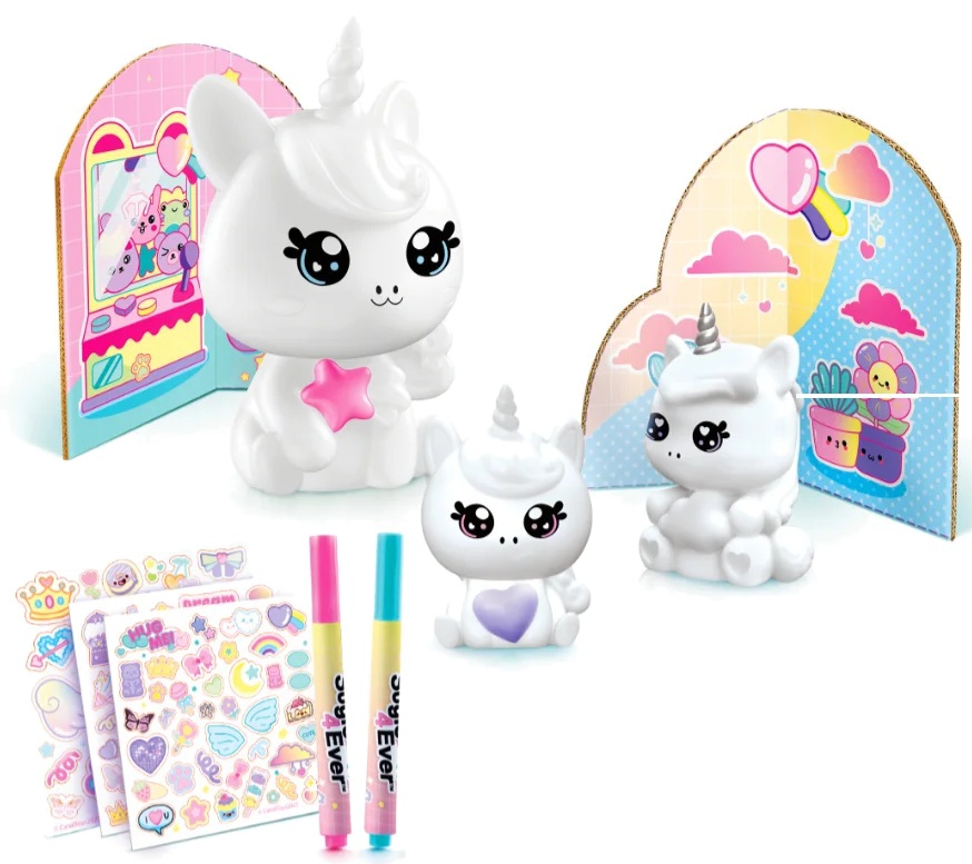 7348 Świecące Dekorożce – Rodzinka jednorożców DIY Kawaii style 