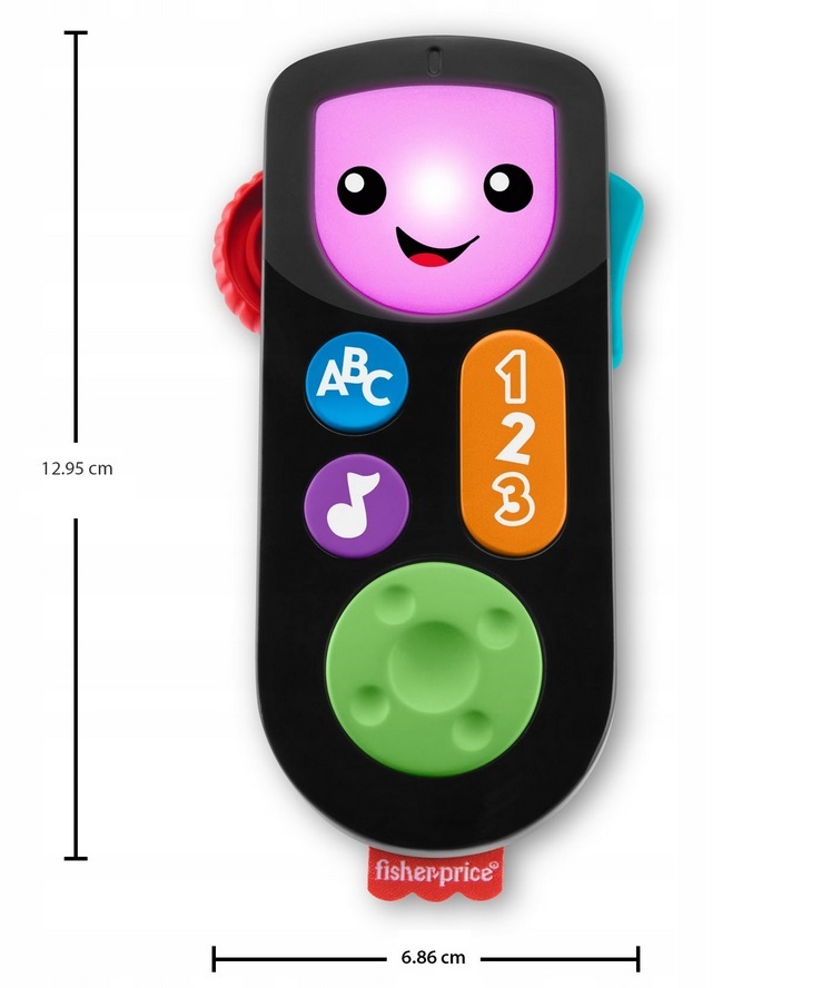 1647 Fisher-Price Edukacyjny interaktywny pilocik 