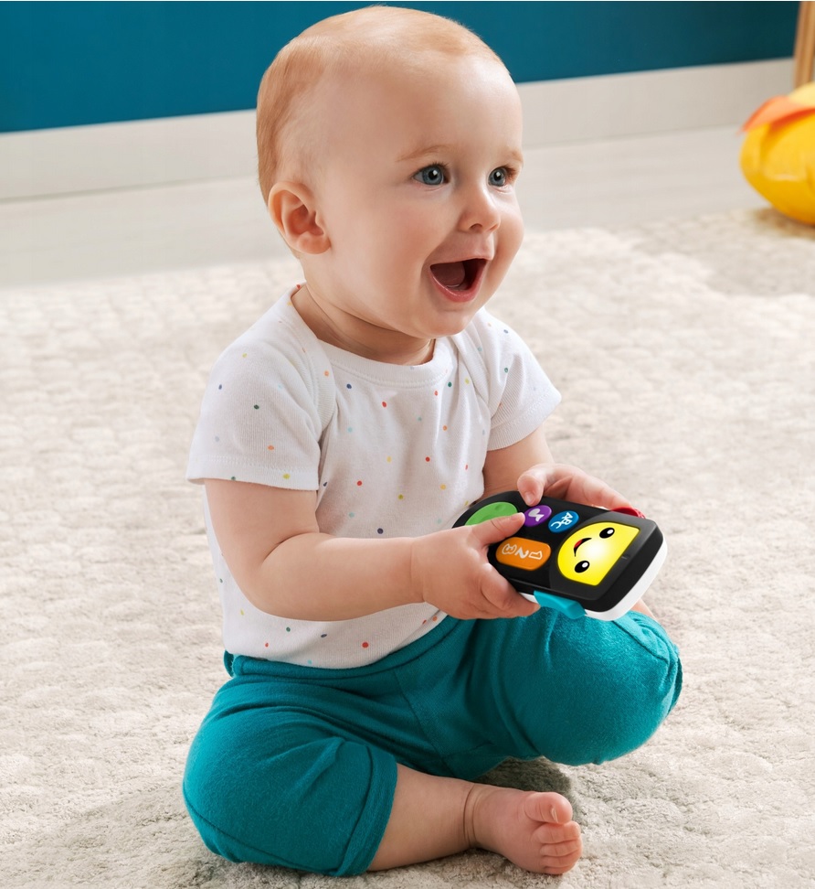 1647 Fisher-Price Edukacyjny interaktywny pilocik 