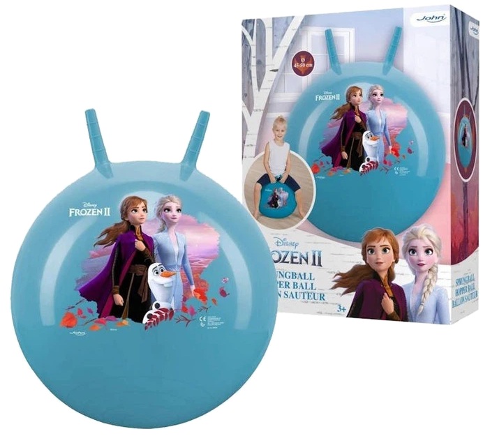 5342 John Piłka Do Skakania z Uchwytami Frozen Kraina Lodu