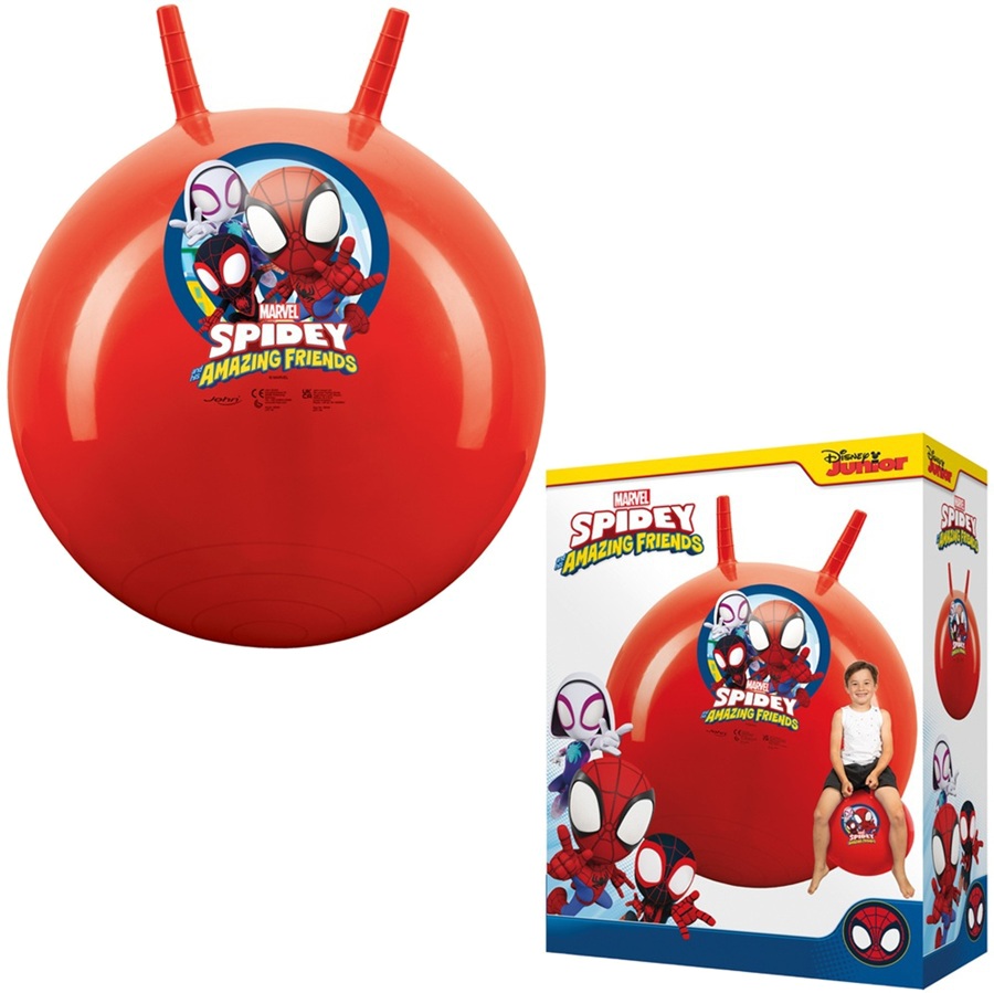 5496 John Piłka Do Skakania z Uchwytami Spidey i Przyjaciele