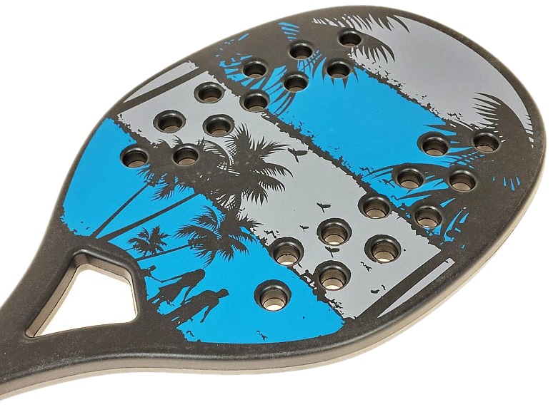 1243 Rakietki sportowe Zestaw do padla plażowego Paletki do gry + piłeczka