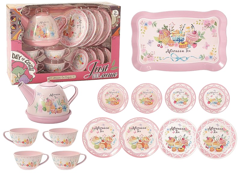 2622 Zestaw Kuchenny Do Herbaty Zastawa Stołowa naczynka 13 Elementów 