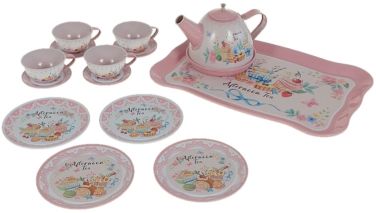 2622 Zestaw Kuchenny Do Herbaty Zastawa Stołowa naczynka 13 Elementów 