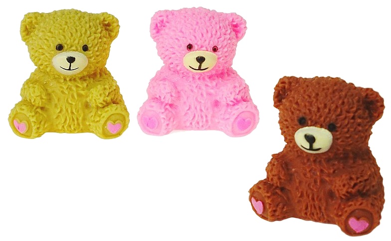 3443 Gniotek antystresowy miś Antystres dla dzieci i dorosłych mix kolorów