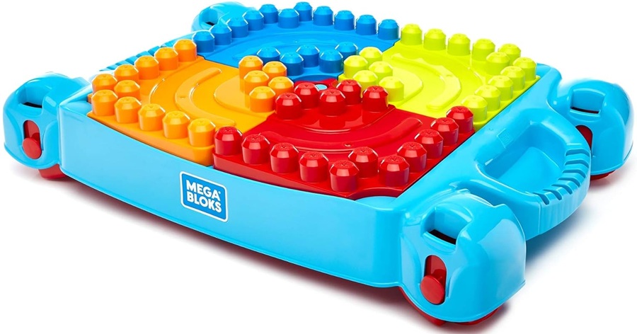 3883 Klocki Mega Bloks Stolik do budowania z klockami „Buduj i ucz się“