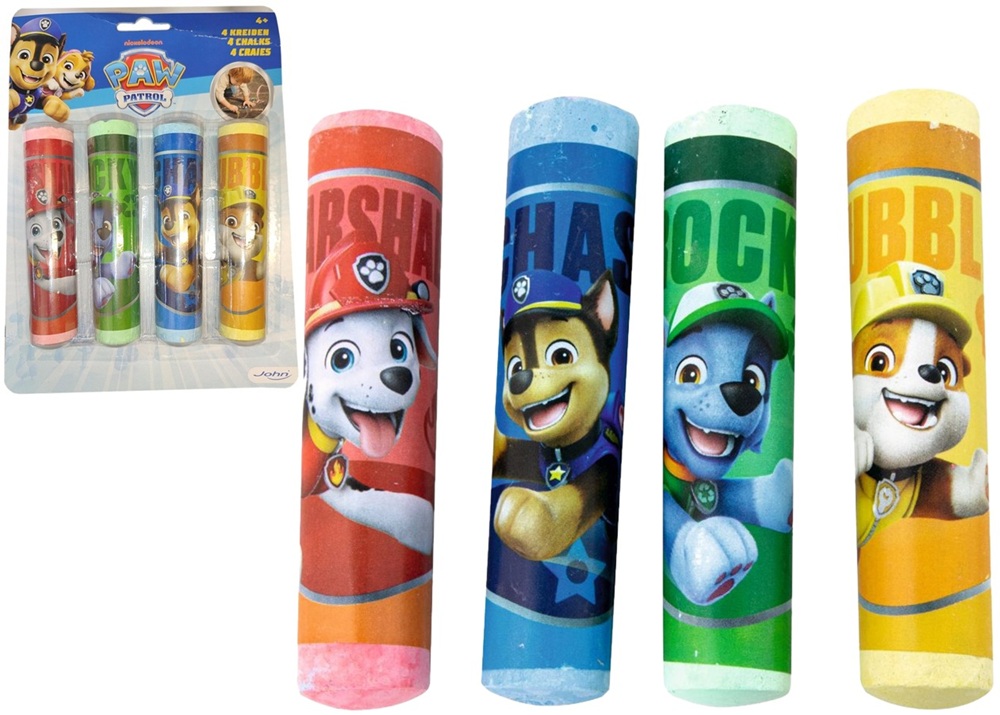 6631 Kreda Chodnikowa 4 kolory Psi Patrol John 