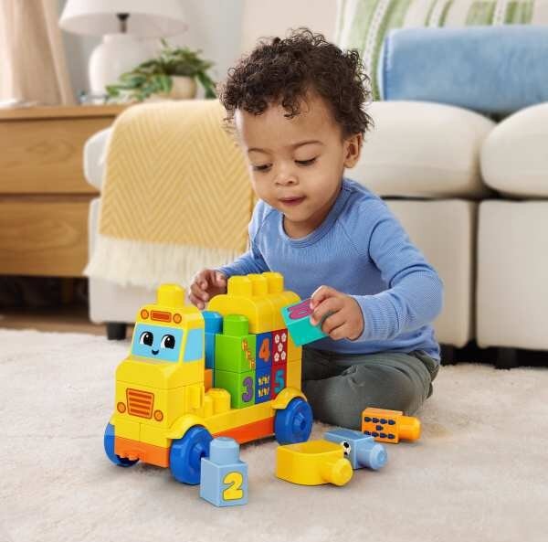 9050 Klocki Mega Bloks Autobus Buduj I Licz pojazd i klocki