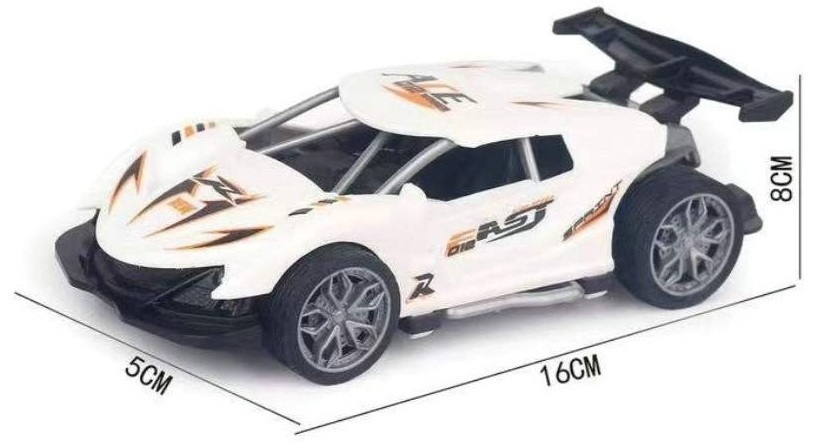 4098 Sportowe auto z napędem pull-back wyścigówka pojazd